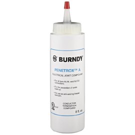 Burndy P8A Oxide-Inhibiting Joint Compounds PENETROX A, 8 oz Container Size, Squeeze Bottle Container Type