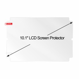 HIKUDIY 5PCS 10.1 inch LCD Screen Protector Film - Scratch-Resistant High Light Transmittance Protective Films for Resin 3D Printer Anycubic Photon M5s