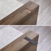 Yampos 12" Countertop Support Brackets (4 pcs) for Granite, 12"
