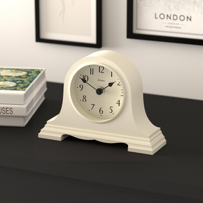 JONES CLOCKS® Speakeasy Table Clock | Classic Napoleon Hat Design