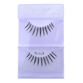 12 Pairs Crème 100% Human Hair Natural False Eyelash Extensions #607