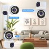 Dual Lens 4+4MP PTZ+Bullet Indoor WiFi Camera – AI Human