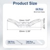 uxcell 24Pcs 65x12mm Blind Cord Cleats, Blind String Safety Rope