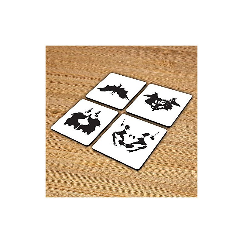 The Victorian Printing Co - Set of 4 Coasters Psychology