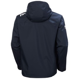 Helly-Hansen Men's Crew Hooded Jacket 2.0, 597 Navy, Medium