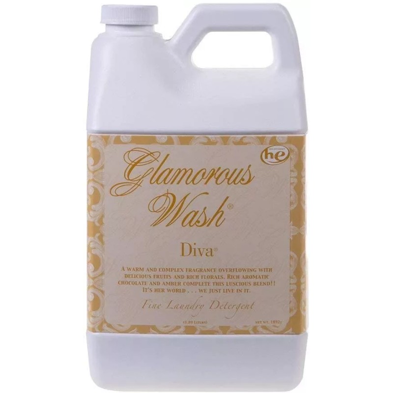 Tyler Candle Glamorous Wash Diva Laundry Detergent 64oz w/Diva Sachets