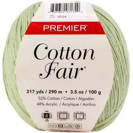 Premier Yarns Cotton Fair Solid Yarn-Sprout