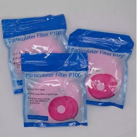 Unbranded 6 PCS (3 Pack) 2097 P100 Particulate Filter Compatible with 2097