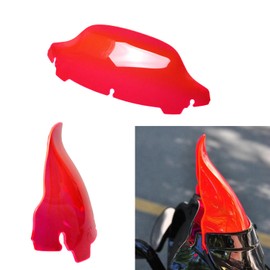 POWER JAMES Pink 7.0" Windshield Windscreen Fits for Harley Touring 14-23 Street Glide Special ST, Electra Glide, Ultra Limited, CVO Limited (PMMA Pink)