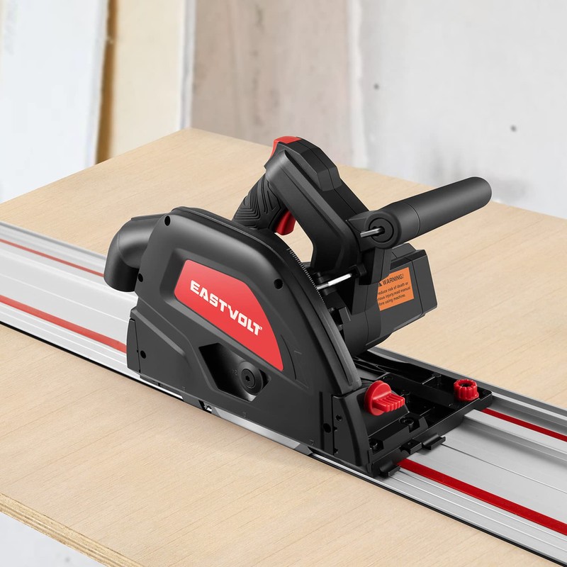 Eastvolt 55" Track Saw Guide Rail for Track Saw, 1x55