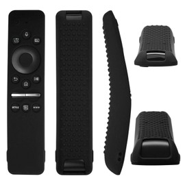 Estink Fundas Protectoras de Silicona para Mando a Distancia Smart TV Serie BN59 Adecuado para Mando a Distancia Smart 4K Ultra HDTV(Negro)
