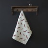 Sweet William Beagle tea towel