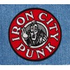 Pittsburgh Punk embroidered patch - Wax Backed - 4" -