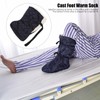 Cast Sock Lace Up Design Comfortable Thickened Keep Warm Foot