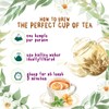 Organic Chamomile Tea Bags 50 Teabags Pack by The Natural