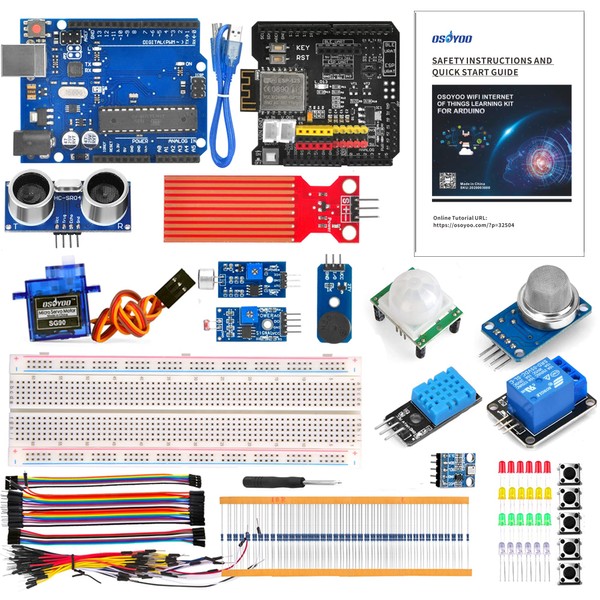 OSOYOO WiFi Internet of Things Learning Kit for Arduino Include