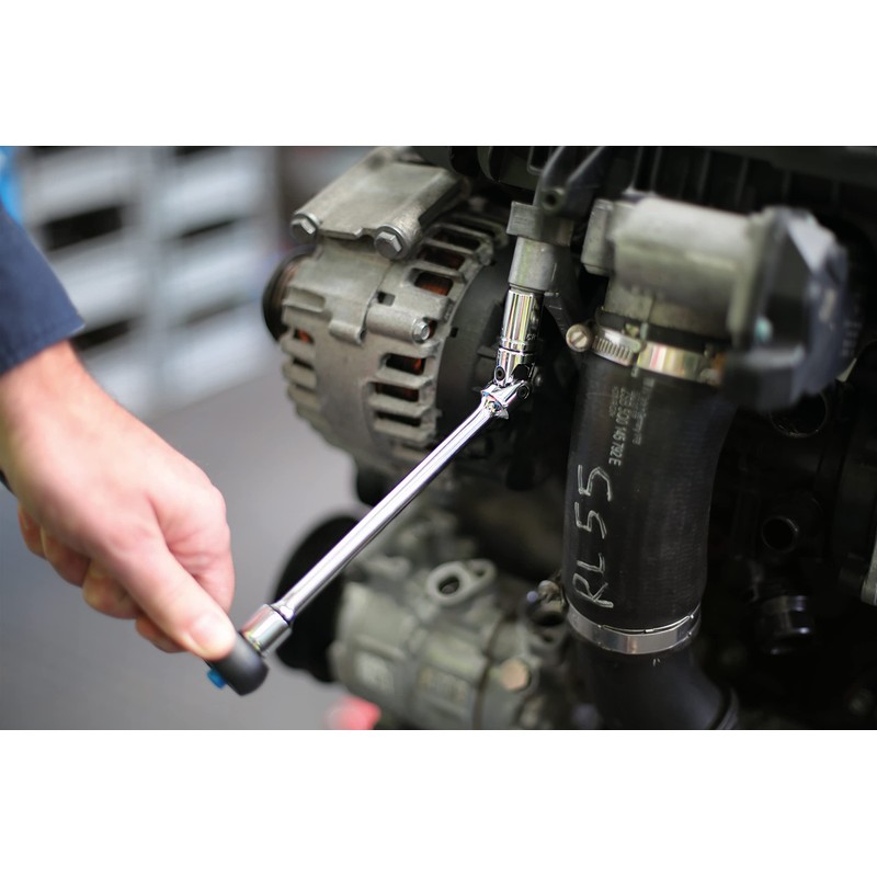 Laser 8494 Universal Joint Extension Set Spring Loaded 3/8" D