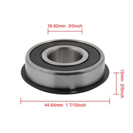 Tendparts 941-0563 Bearing 741-0563 Compatible with Cub Cadet Snow Blowers 1030 1030E 1030TE 1030W 1130STE 1130TE 11530C 1333E Chipper Shredder Vacuum CSV260 CSV Series Replace Snow Blowers