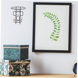 Sosoport Helmet Stand Multi-Functional Wall-Mounted Motorcycle Helmet Holders Coat Display Shelf Space-Saver