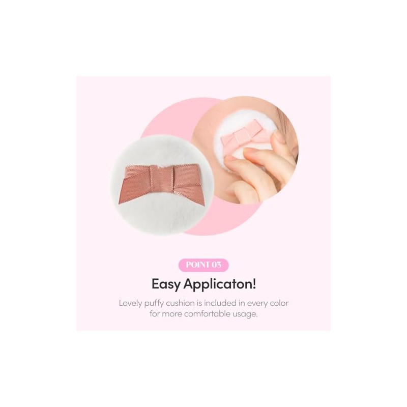 Etude Lovely Cookie Blusher Pk002 Grapefruit Jelly Rubor Polvo Brillante