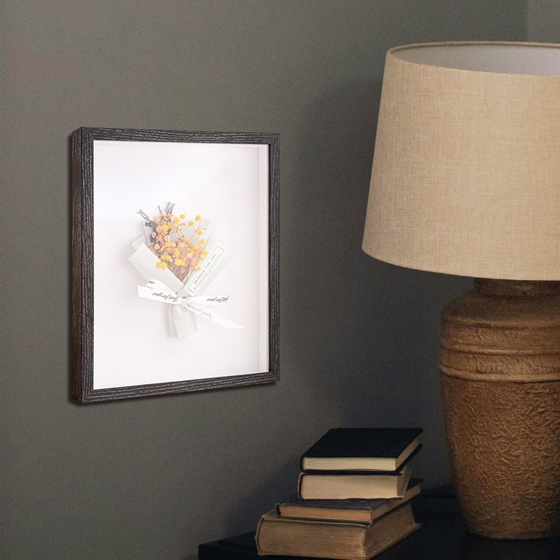 Deep Picture Frame Shadow Boxes - 12X8 Photo Frames for