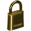 Sesamee K0436 4 Dial Bottom Resettable Combination Brass Padlock with