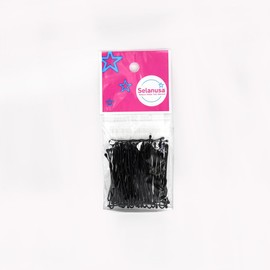 Sederia Pasadores para Cabello, color Negro, 50 Piezas