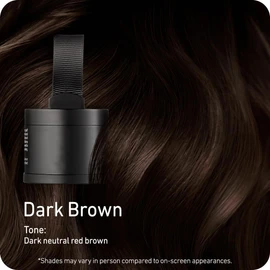 Hairline Shadow Polvo Para Rayitas, Polvo para Retocar Raíces, Corrector Para Las Raíces Del Cabello, Para Cubrir Las Sombras Para El Cabello, Uso Para Rellenar El Debilitado (Marrón oscuro)