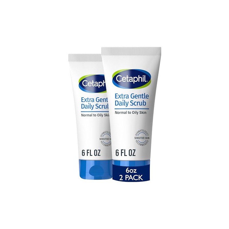 Extra Gentle Daily Scrub (Pack of 2) - Gently Exfoliates