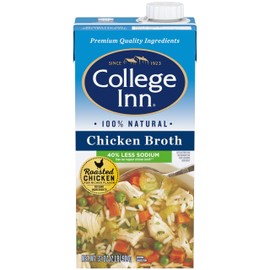 College Inn 40% Less Sodium Chicken Broth, 32 Fl Oz