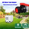 Baieasy IBC Tote Valve, DN50 75mm NPT Ball Valve Adapter,