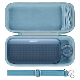for Bose SoundLink Plus Portable Speaker Hard Protective Case, Portable Travel Case with Shoulder Strap (Blue Dusk Case) - co2CREA
