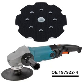 eMagTech 5" Backing Pad 125mm Sanding Pad Replacement Part 197922-4 Compatible with Makita PO5000C PO6000C DPO500Z DPO600Z DPO600TKX1 Orbit Polisher 8 Hole
