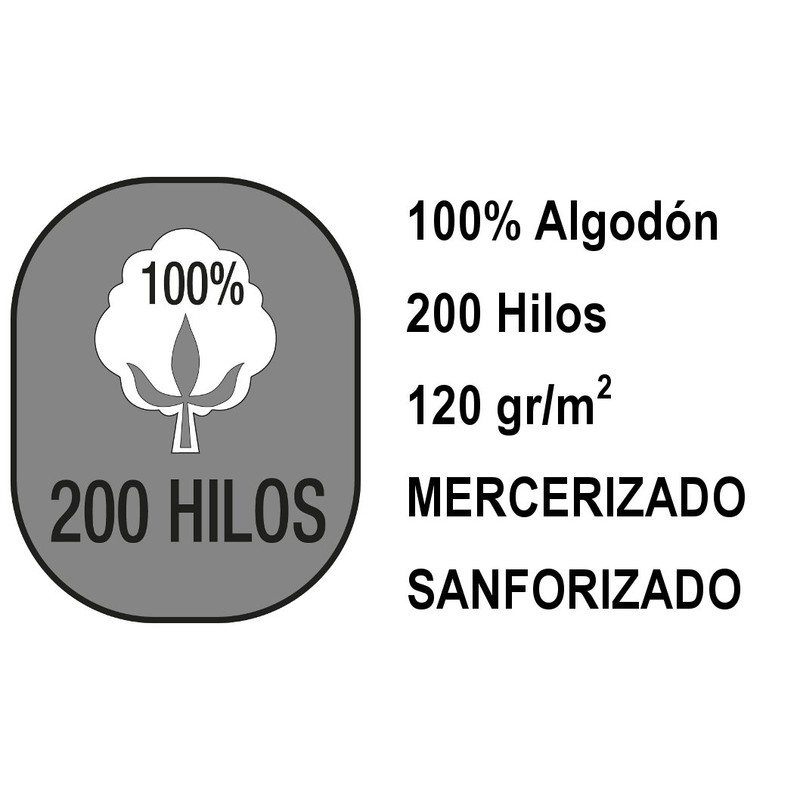 Estella Pillow Cover Fridge Smooth 200 Thread Soft Percale, 200