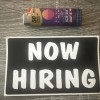 Prankstore NOW HIRING 3x5 Inch Sticker Decal Free Gift New