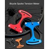 TOOPRE Bicycle Spoke Tension Meter, Manual Aluminum Alloy Gauge