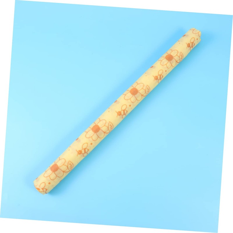 DOITOOL 1Roll Beeswax Food Wraps Organic Cotton Reusable Food Preservation