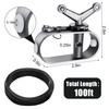 Pool Cover Cable and Winch Kit 100 Ft Heavy-Duty Pool