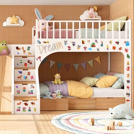 Cobee 3D Puffy Stickers for Kids, 12 Sheets Cute Animal Kids Stickers Foam Animal Sticker Teacher Reward Stickers DIY Decoration Decal for Boys Girls Craft Scrapbooking