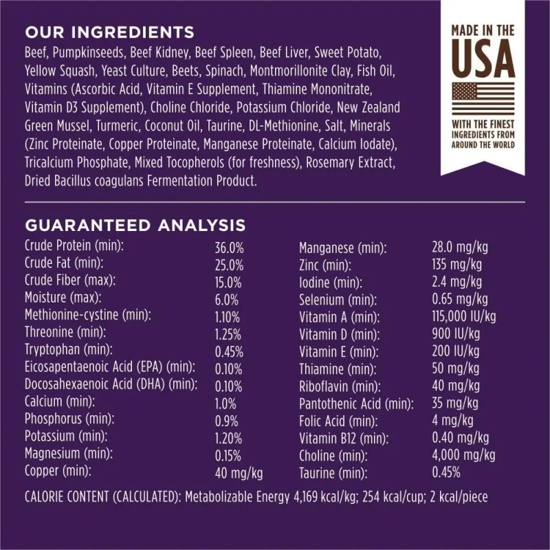 Instinct Rawboost Mixers Adulto 7+para Gato Sabor Carne 156g