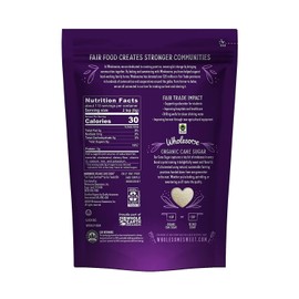 Wholesome  Organic Fair Trade Cane Sugar  1 Lb