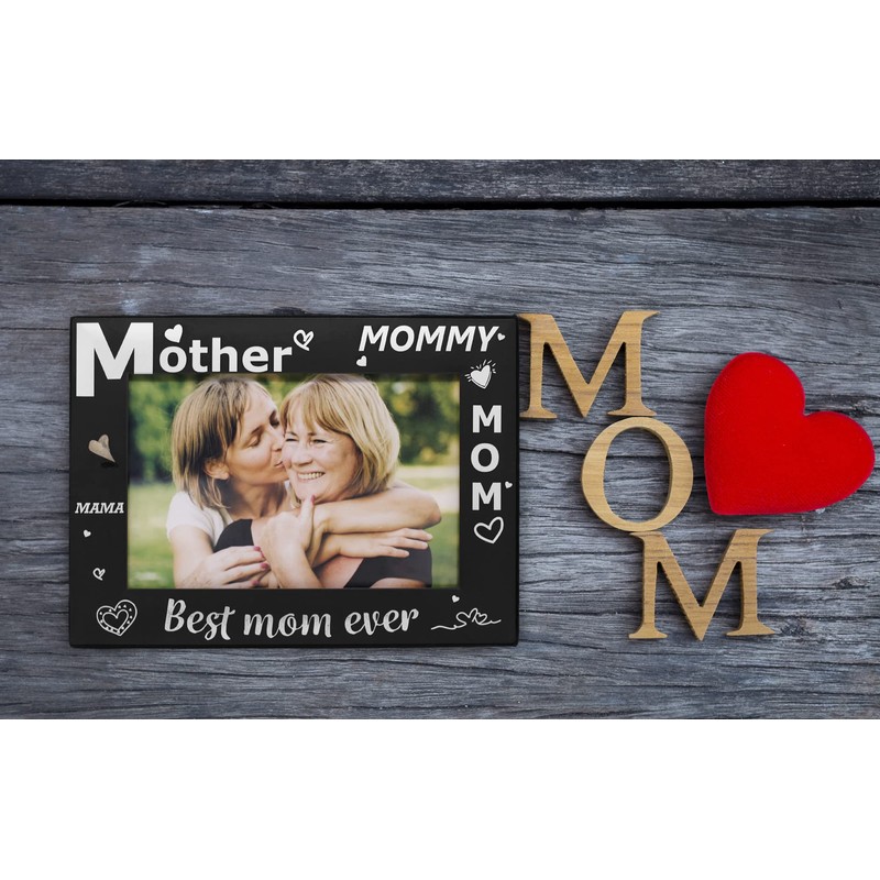 LEADEX Gift For Mom Mother's Day Photo Frame Best Mom
