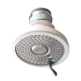 DANCO Mobile Home Screw-On 2.2 GPM Rubber Aerator with Spray, White, 55/64-Inch, 1-Set (88271)