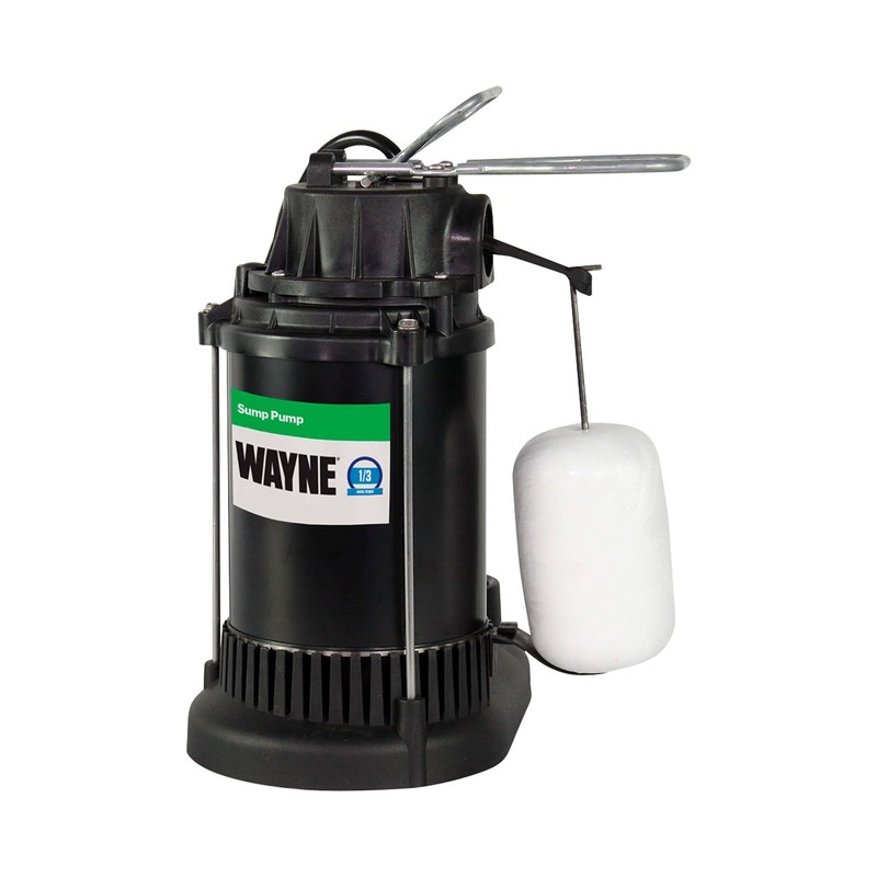 WAYNE SPF33-1/3 HP Epoxy Coated Steel and Thermoplastic Submersible Sump