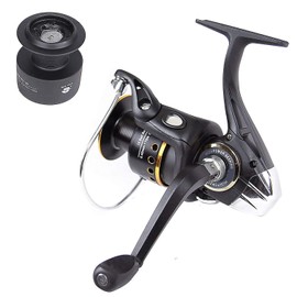 Fishing Reel with 10Ball Bearing Reel Stainless Steel Stationary Reels + Spare Spool Size:MSK1050i