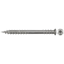 fischer PowerFast Decking Screws 5.5 x 40 Countersunk Head Stainless Steel A2 Inner Star Torx Drive for Screwing Decking to Wooden Substructures (Pack of 200)