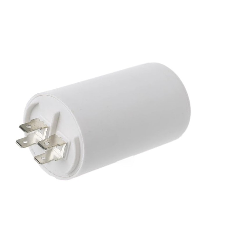 1×CBB60 Run Capacitor - 450V 40uF Double Insert 50/60Hz Cylindrical