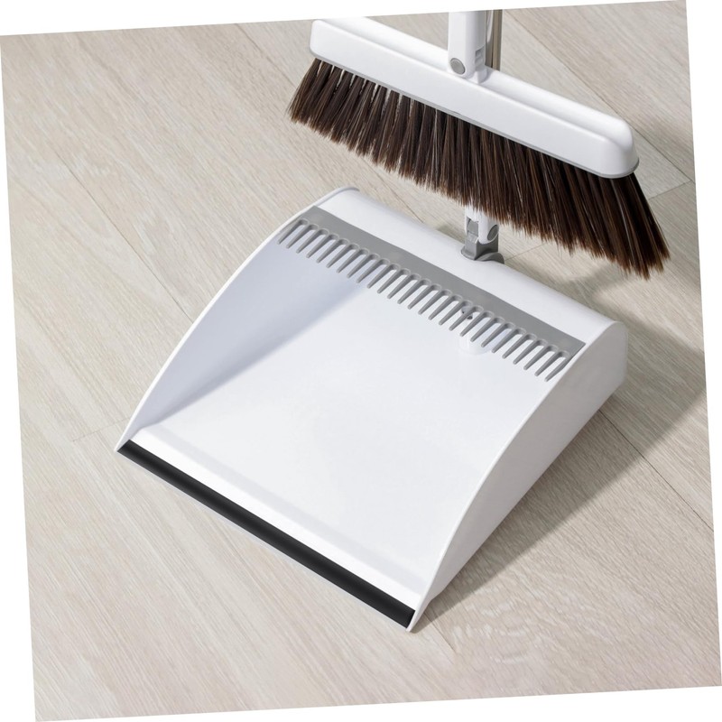 GLEAVI 4pcs Dustpan Rubber Lip Replacement Strips Easy to Install