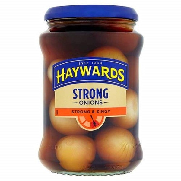 Haywards Hot & Spicy Silverskin Pickled Onions 400g