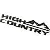 1Pc High Country Emblem Rear Tailgate Letter Logo Car Badge